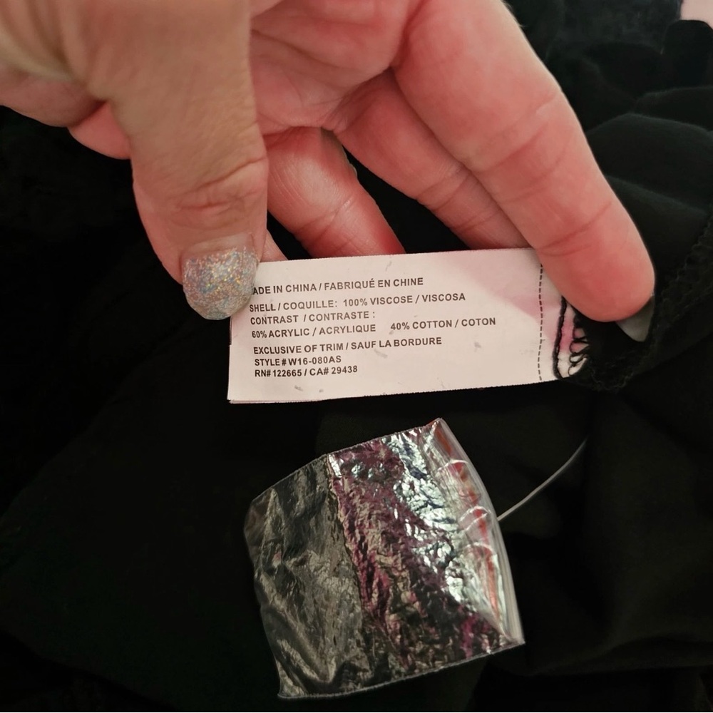 NWOT -‎ Altar'd State - Black Lace Dress - Picture 7 of 9